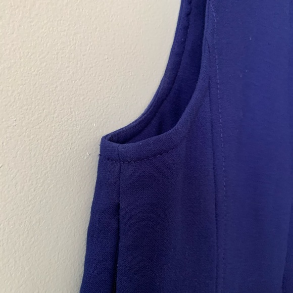 Talbots Royal Blue Shift Dress Size 8 - Picture 8 of 9